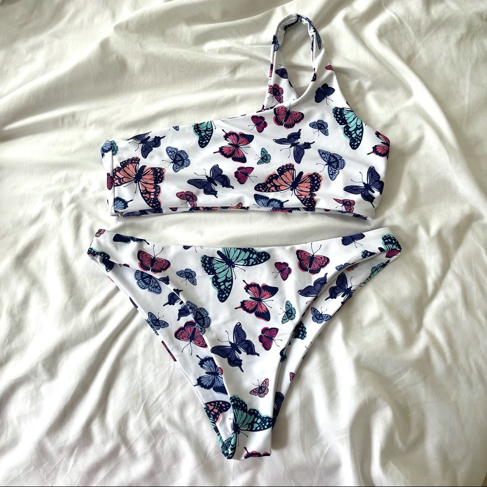 NEVER WORN Butterfly Swim Suit - Picture 2 of 2